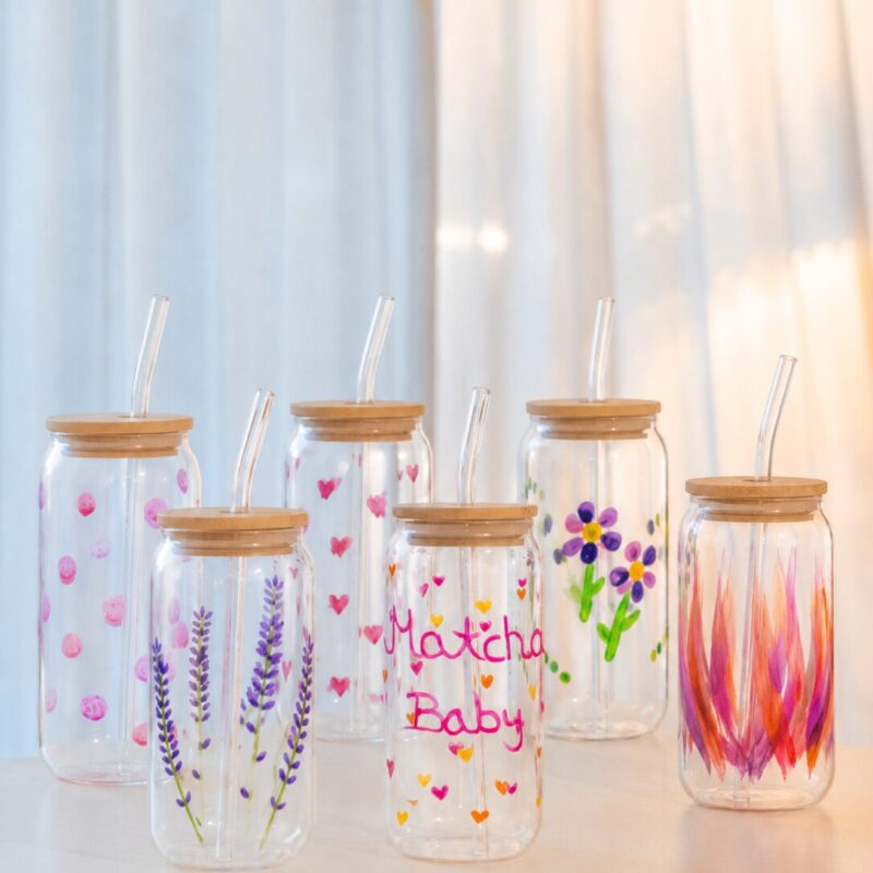 Paint & Sip: Matcha Edition – gestalte dein eigenes Glas