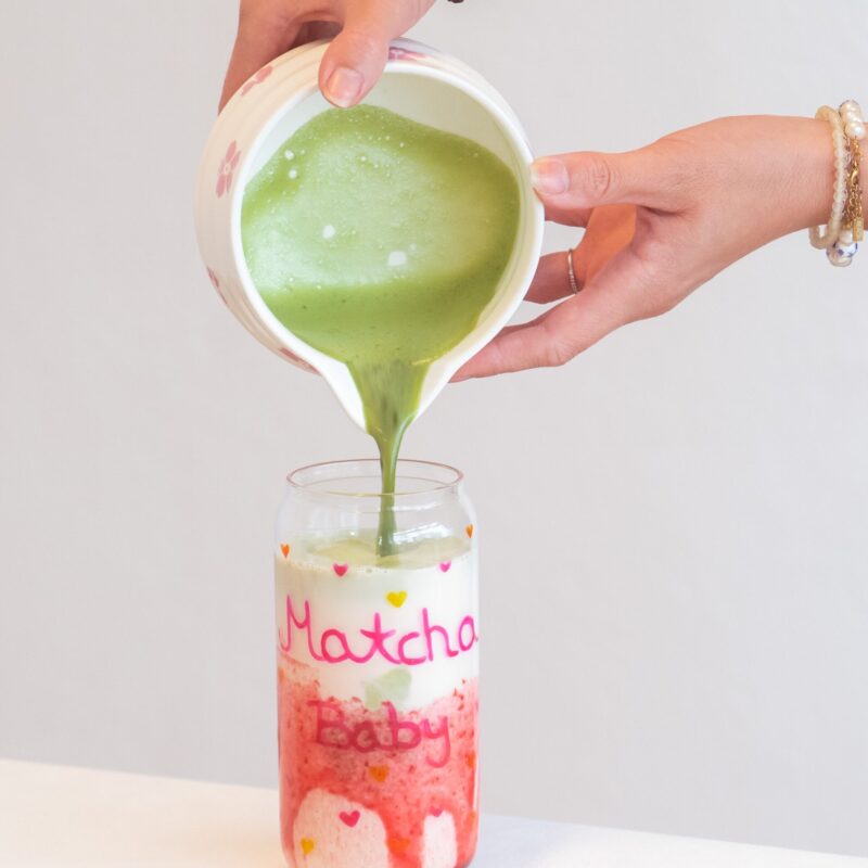 Matcha & Paint – Gestalte dein eigenes Glas