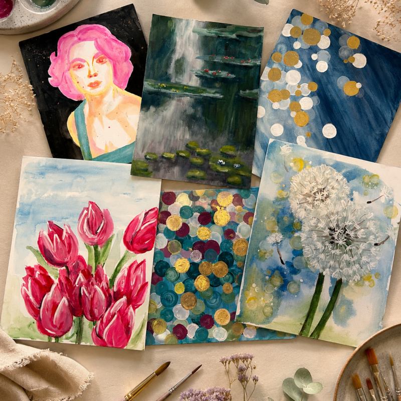 Acryl Atelier – Entdecken. Lernen. Malen.