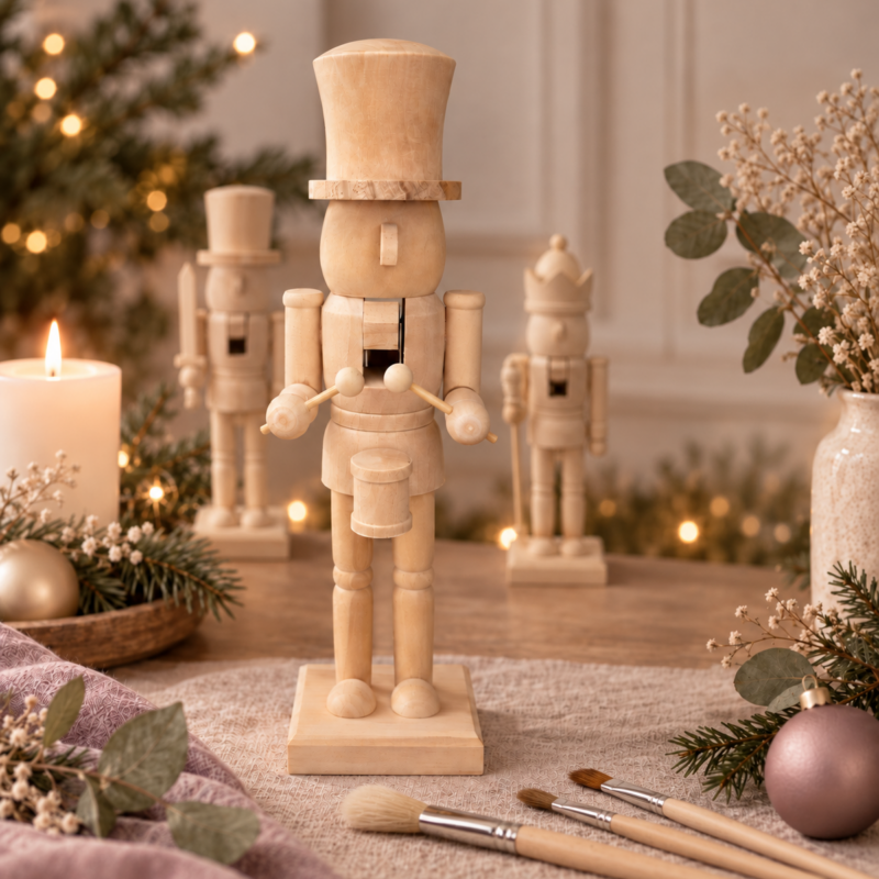 Weihnachtswerkstatt - Gestalte deinen Nussknacker